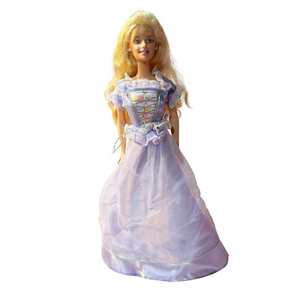 2000 Princess Barbie Y2K Mattel Doll Blonde Blue Eyes Toy - Picture 2 of 6